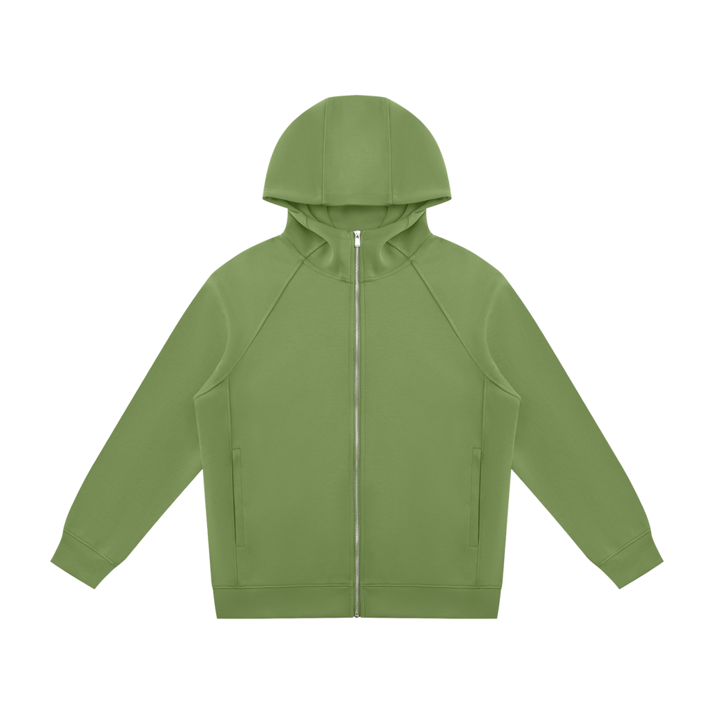 Courseway — Raglan Zip Hoodie / Field