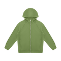 Courseway — Raglan Zip Hoodie / Field