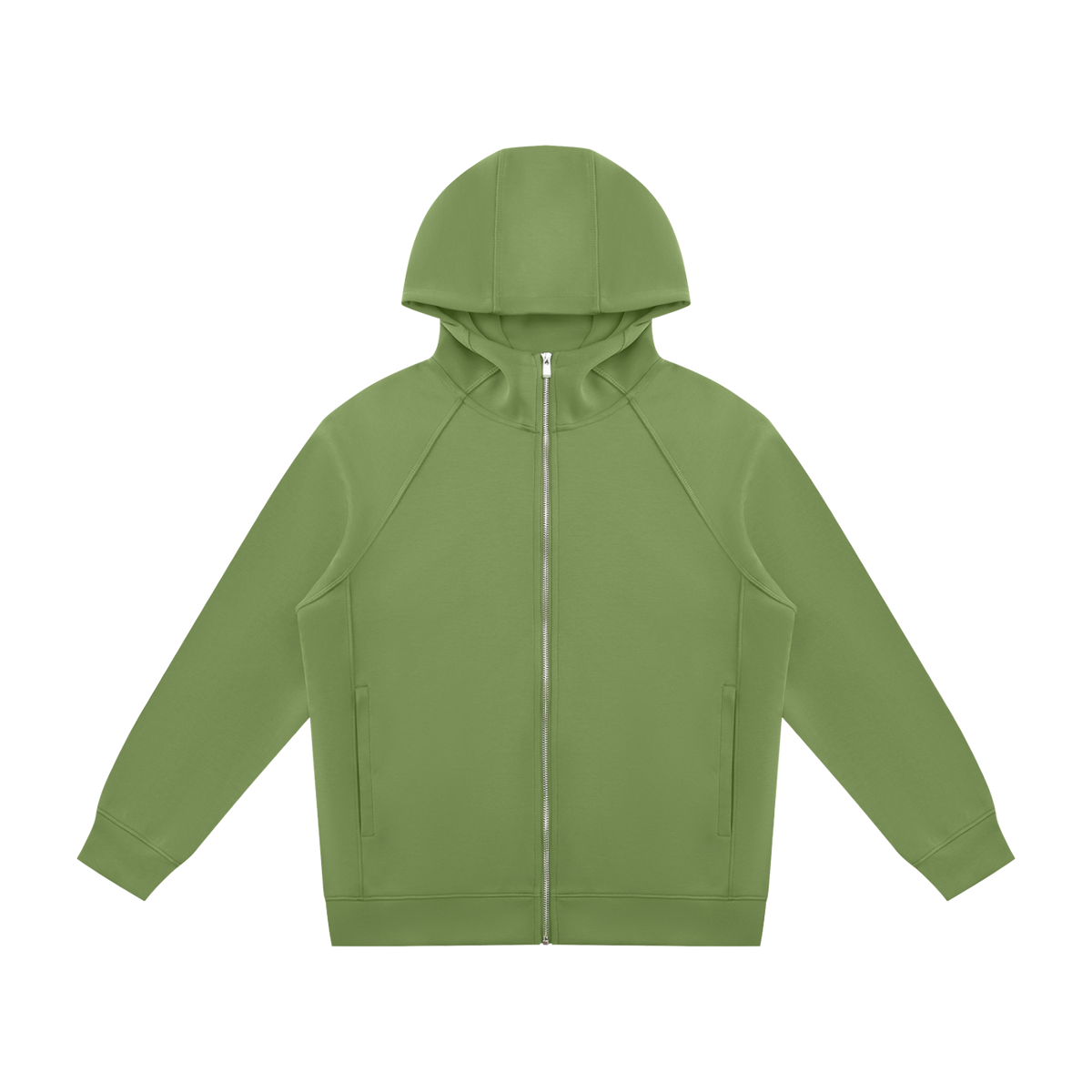 Courseway — Raglan Zip Hoodie / Field