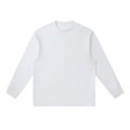 MIROLYUB Continuum cotton-blend long sleeve in White, front view.