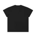 MIROLYUB Unisex Regular Fit Crewneck T-Shirt — Black, front view