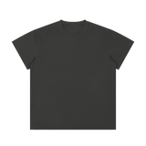 MIROLYUB Unisex Regular Fit Crewneck T-Shirt — Dark Gray, front view