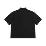 Docket — Cotton Patch-Pocket Shirt / Core — Black, back view