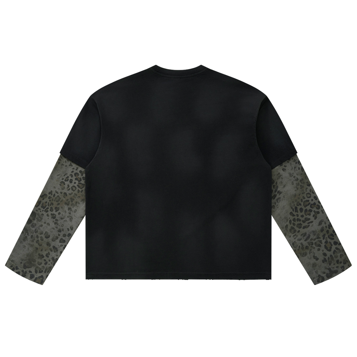 MIROLYUB Prowl — Black with Leopard Gray, back view