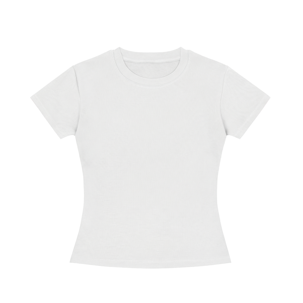 MIROLYUB Closeknit in White — front view