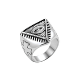 All-Seeing Eye bague - MIROLYUB