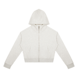 MIROLYUB Croppedge — Oat Gray, front view
