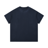Palimpsest — T-shirt en coton délavé vintage / Blue Hour