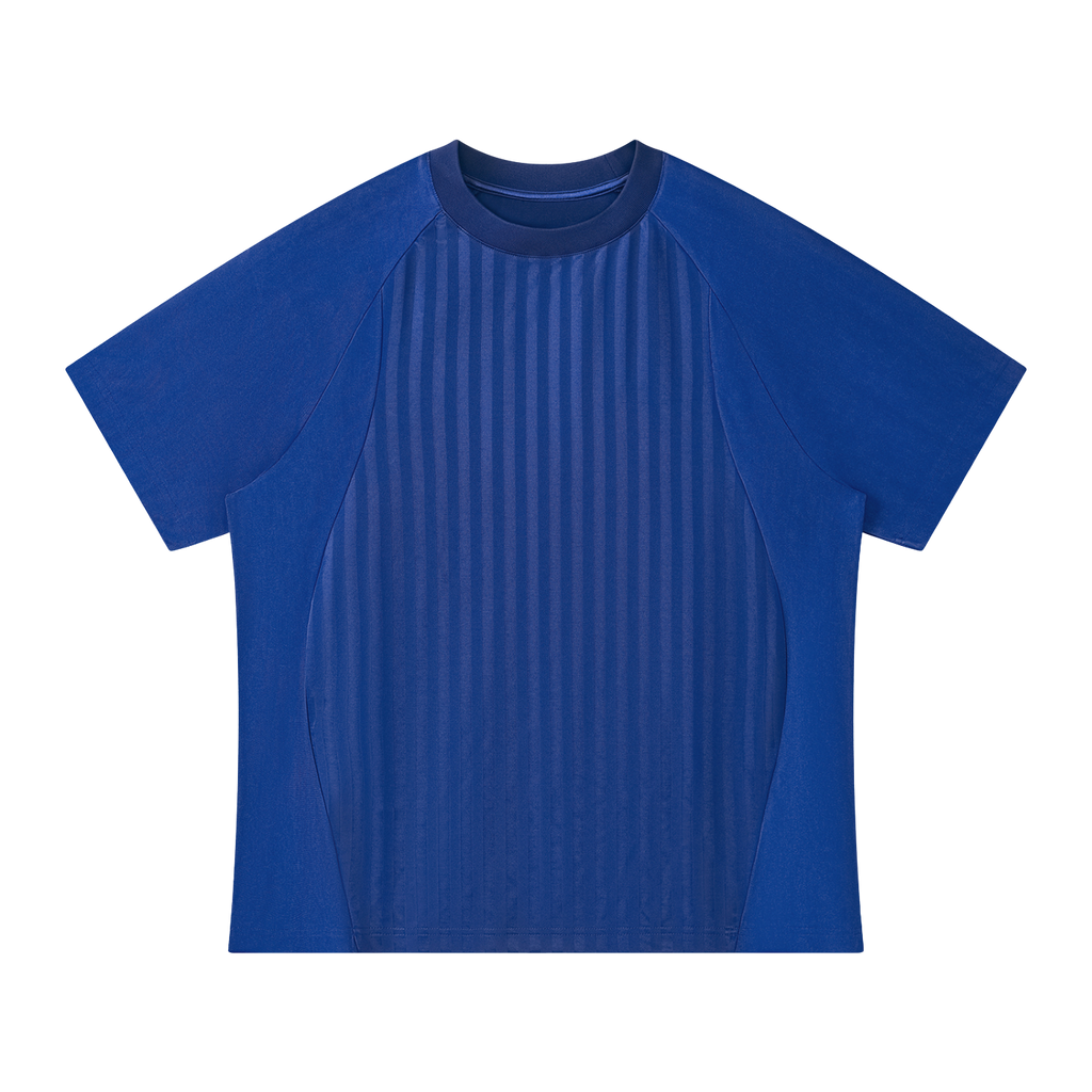 Touchline — Striped Raglan Jersey / Blue Hour
