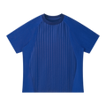 Touchline — Striped Raglan Jersey / Blue Hour