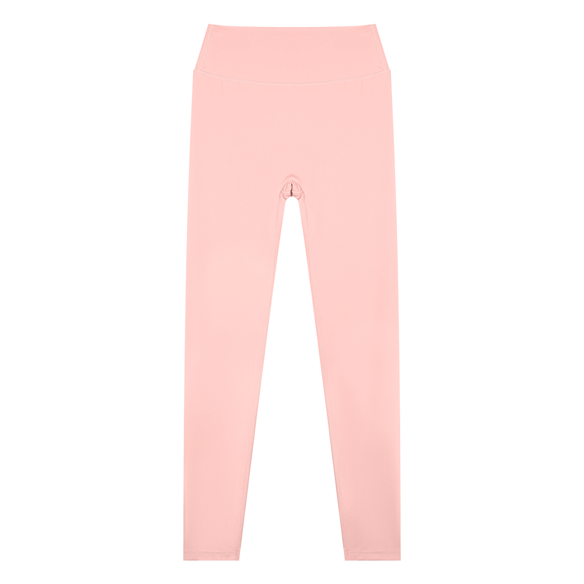 MIROLYUB Women’s High Waisted Yoga Leggings — Pink, front view