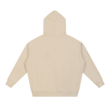 MIROLYUB Essential Heavyweight Hoodie undefined in Apricot, back view