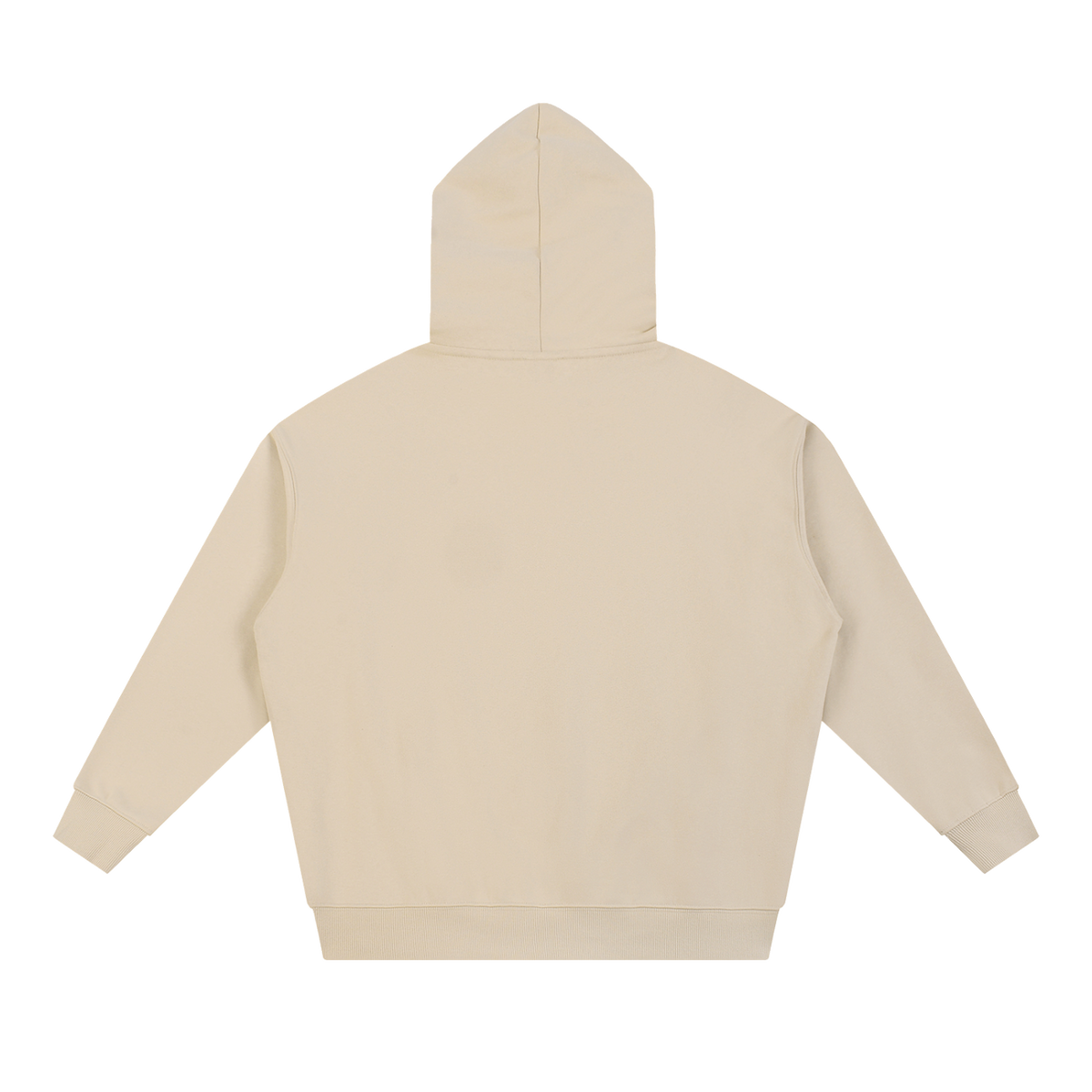 MIROLYUB Essential Heavyweight Hoodie undefined in Apricot, back view