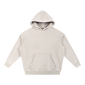 MIROLYUB Frostline Snow-Wash Oversized Hoodie in Mild Apricot, front view