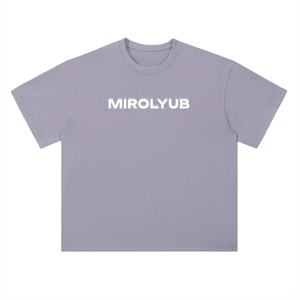 Heavyweight Drop Shoulder Cotton T-Shirt