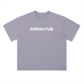 Heavyweight Drop Shoulder Cotton T-Shirt