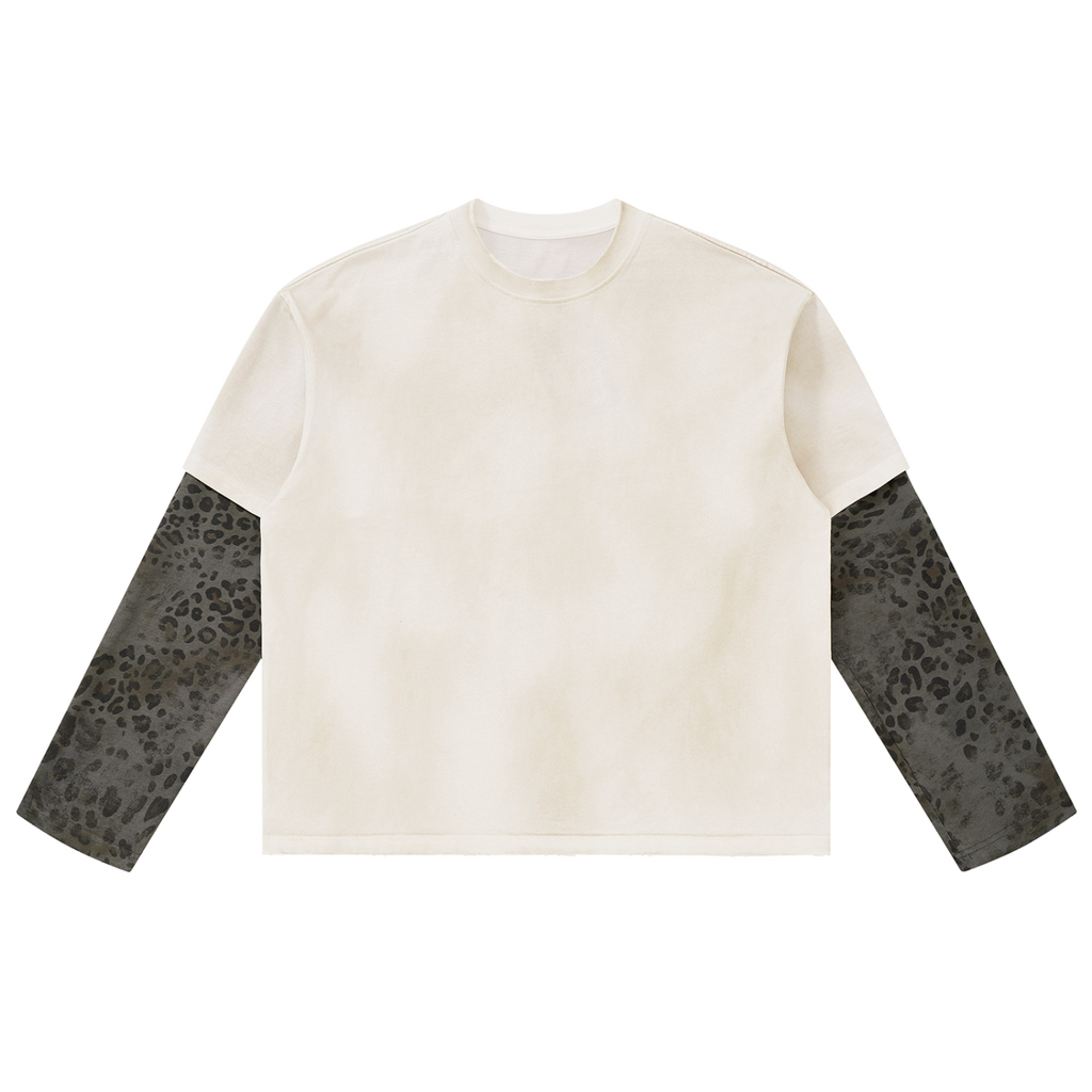 MIROLYUB Prowl — White with Leopard Gray, front view