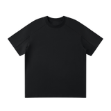 MIROLYUB Unisex Raglan Sleeve T-Shirt — Black — front view