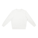 MIROLYUB Plainview Oversized Sweatshirt in White, front view
