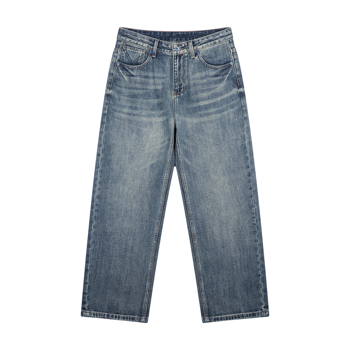 MIROLYUB Bluefield — Jeans Blue, front view