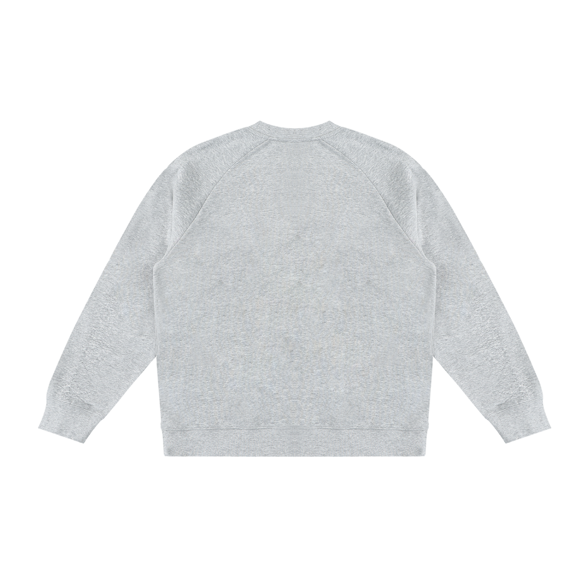 MIROLYUB Intersect Colour-Block Sweatshirt in Flower Gray with Black, back view