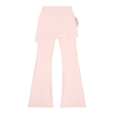 Foldover — Skirted Flare Leggings / Soft Light