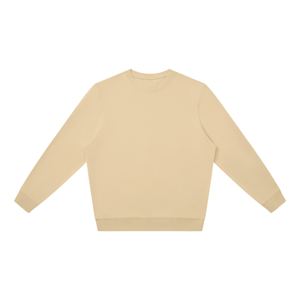 MIROLYUB Plainview Oversized Sweatshirt in Khaki, front view