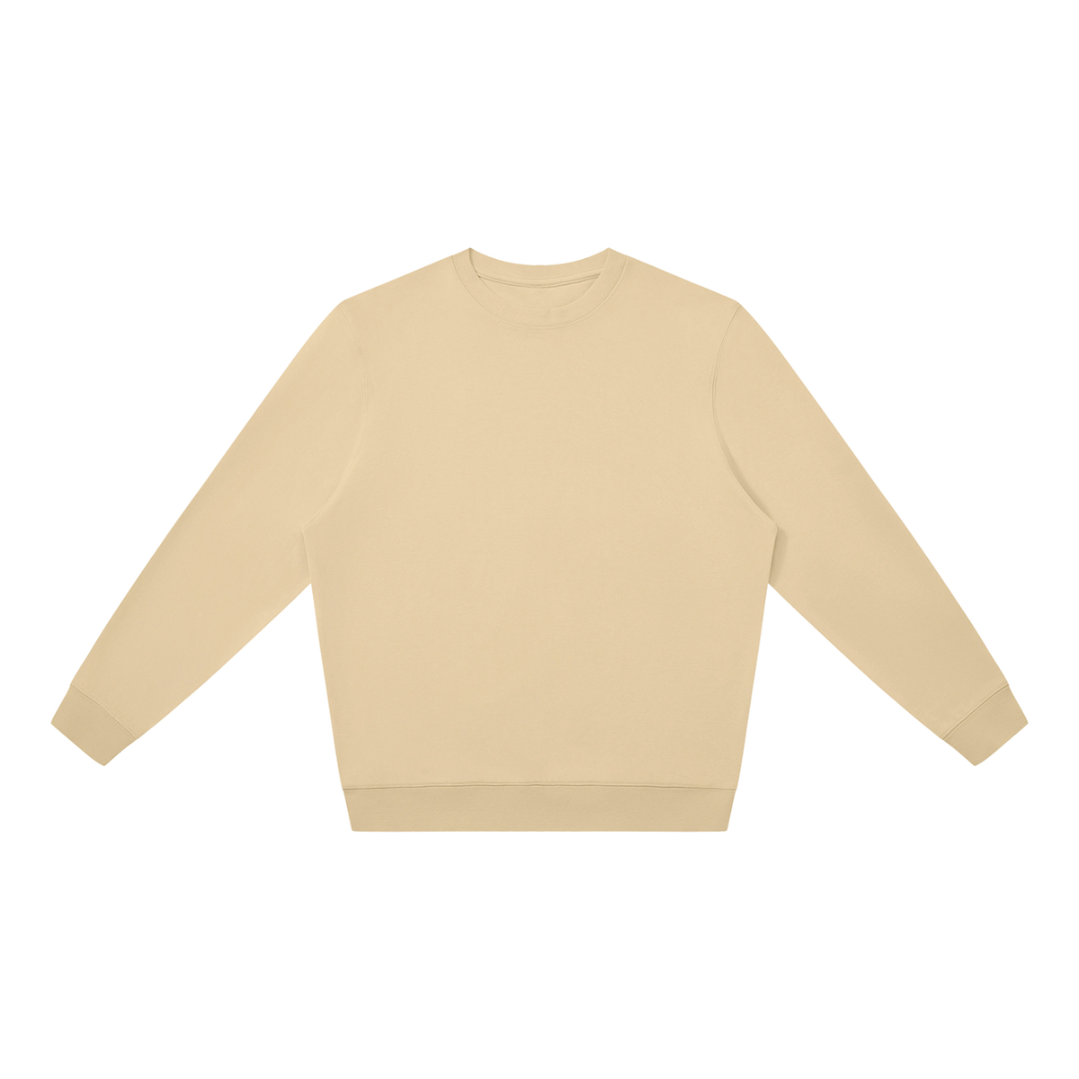 MIROLYUB Plainview Oversized Sweatshirt in Khaki, front view