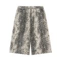 MIROLYUB Scaleleaf — White Snake Print, front view