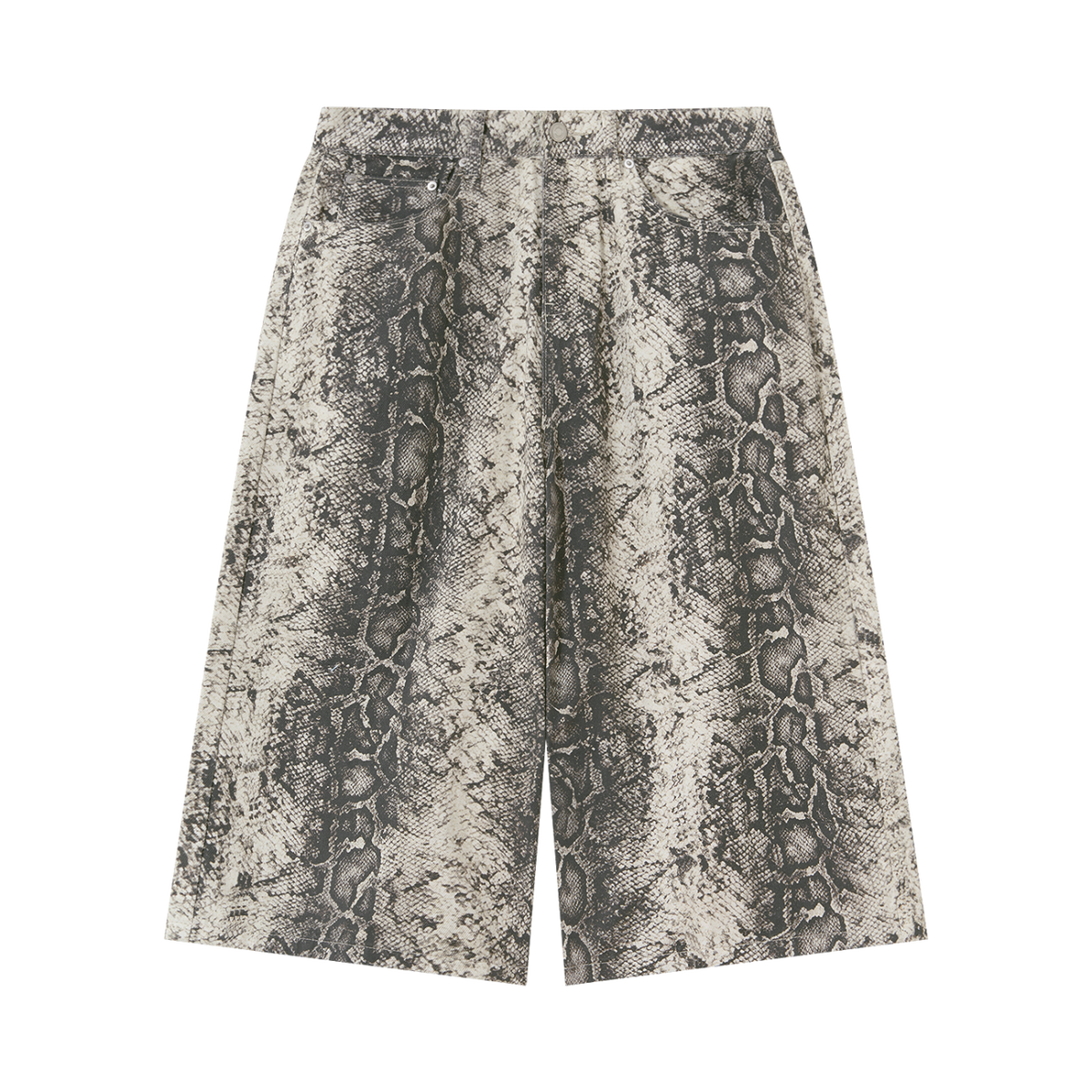 MIROLYUB Scaleleaf — White Snake Print, front view