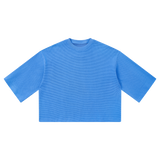MIROLYUB Weft — Colourful Blue, front view