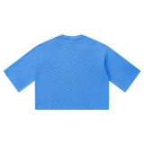 MIROLYUB Weft — Colourful Blue, back view