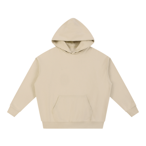 MIROLYUB Essential Heavyweight Hoodie undefined in Apricot, front view