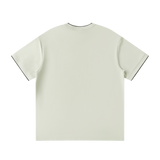 MIROLYUB Routine Cotton-Nylon Tee in Light Green, back view