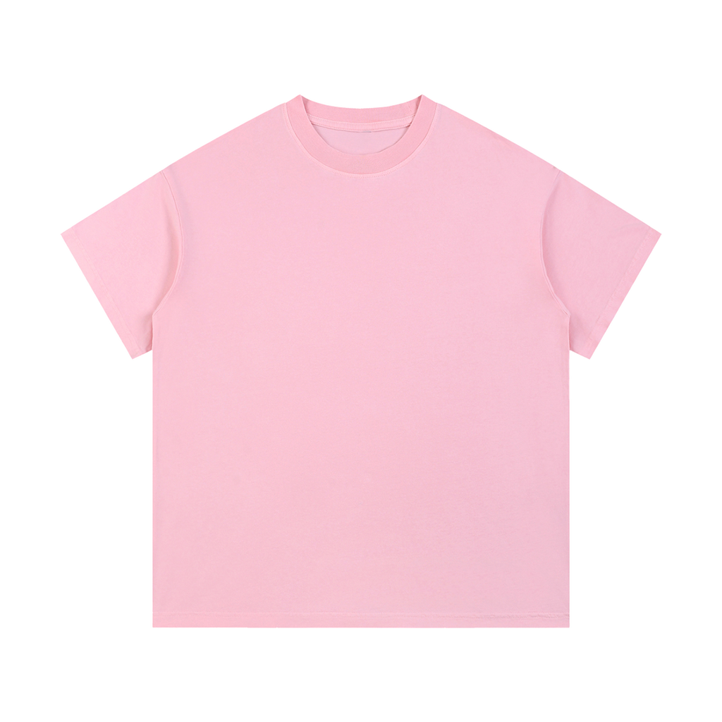 Palimpsest — Vintage-Wash Cotton Tee / Soft Light