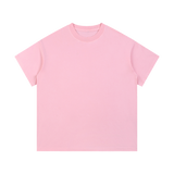 Palimpsest — Vintage-Wash Cotton Tee / Soft Light