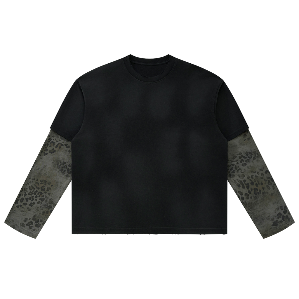 MIROLYUB Prowl — Black with Leopard Gray, front view