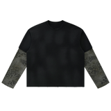 MIROLYUB Prowl — Black with Leopard Gray, front view