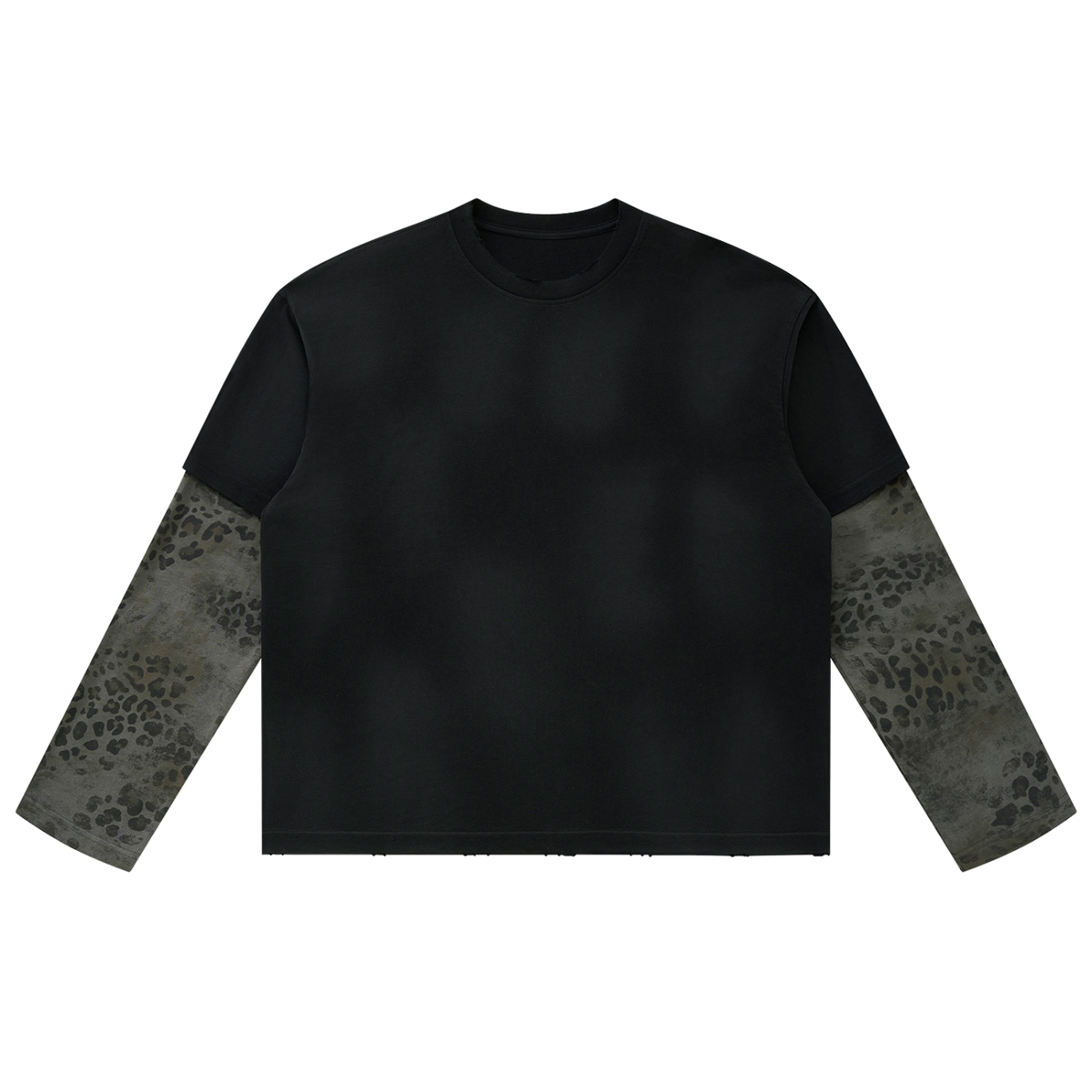 MIROLYUB Prowl — Black with Leopard Gray, front view