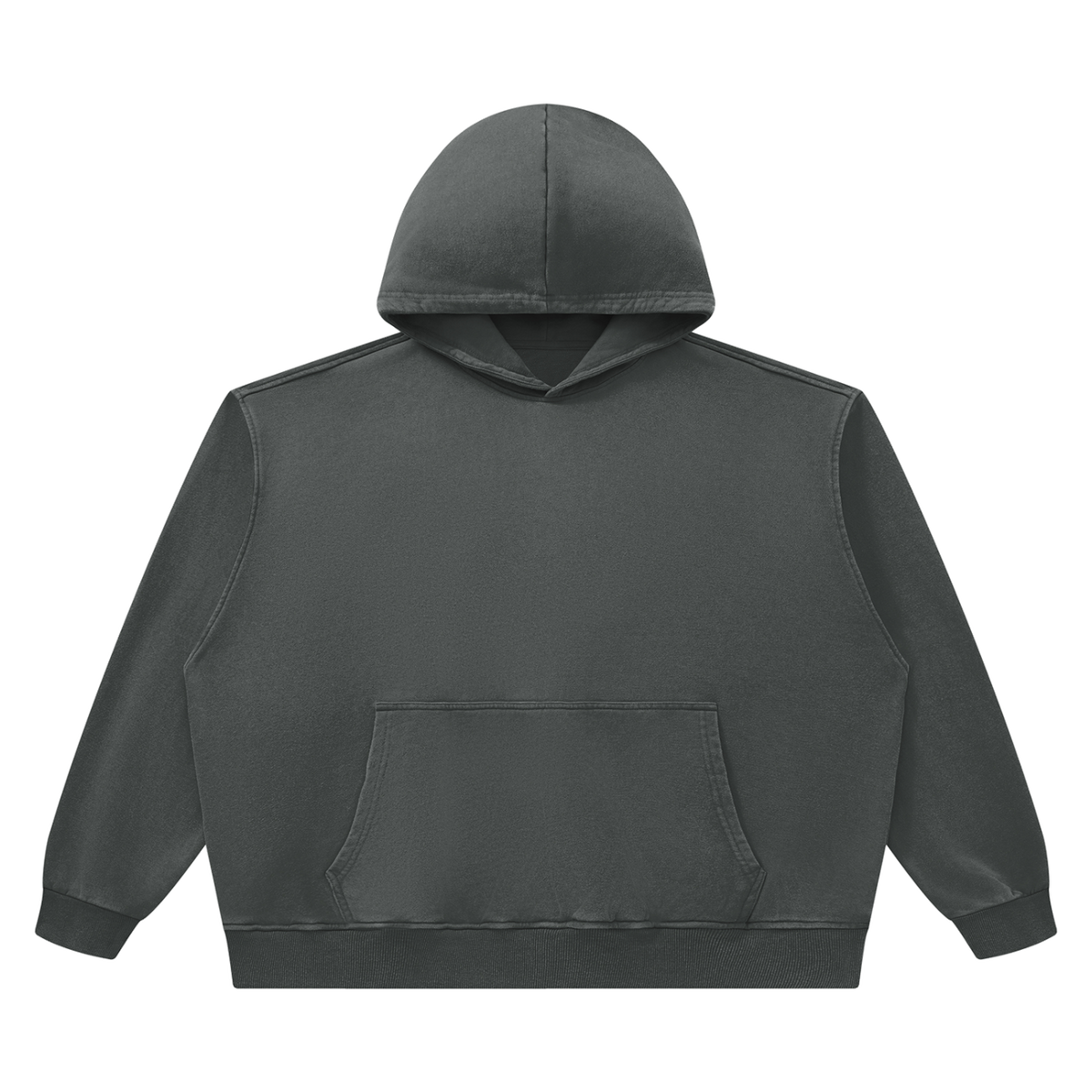 MIROLYUB Hearth — Dark Gray, front view