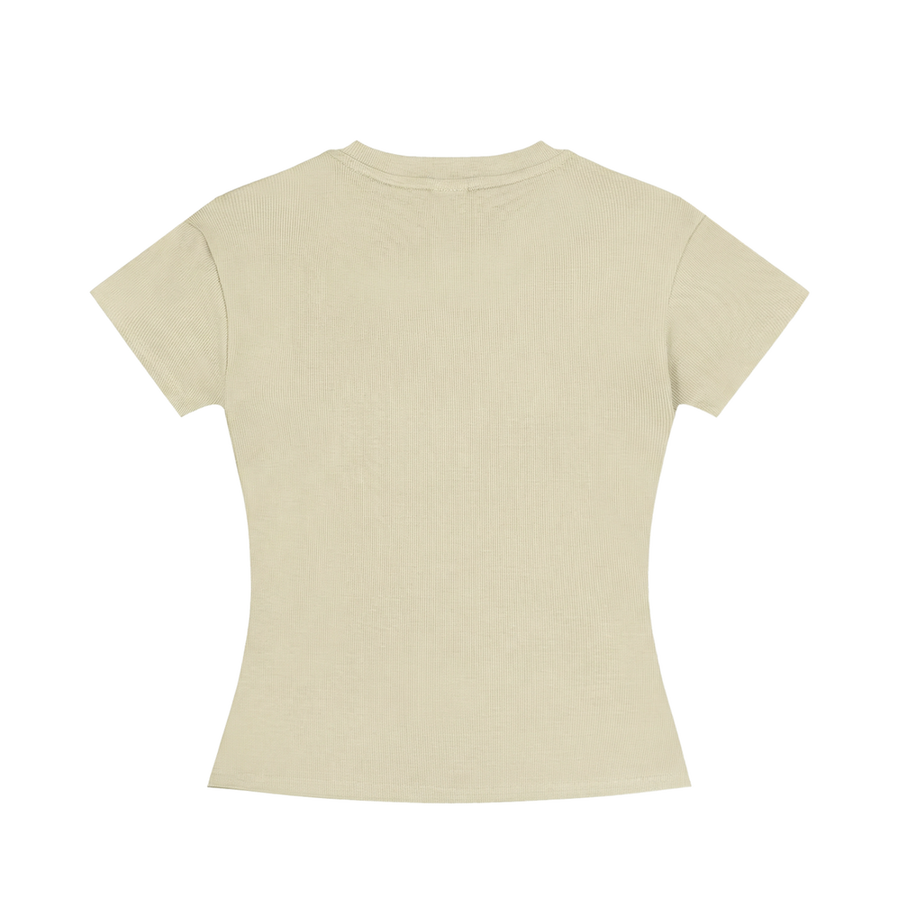 MIROLYUB Closeknit in Apricot — back view