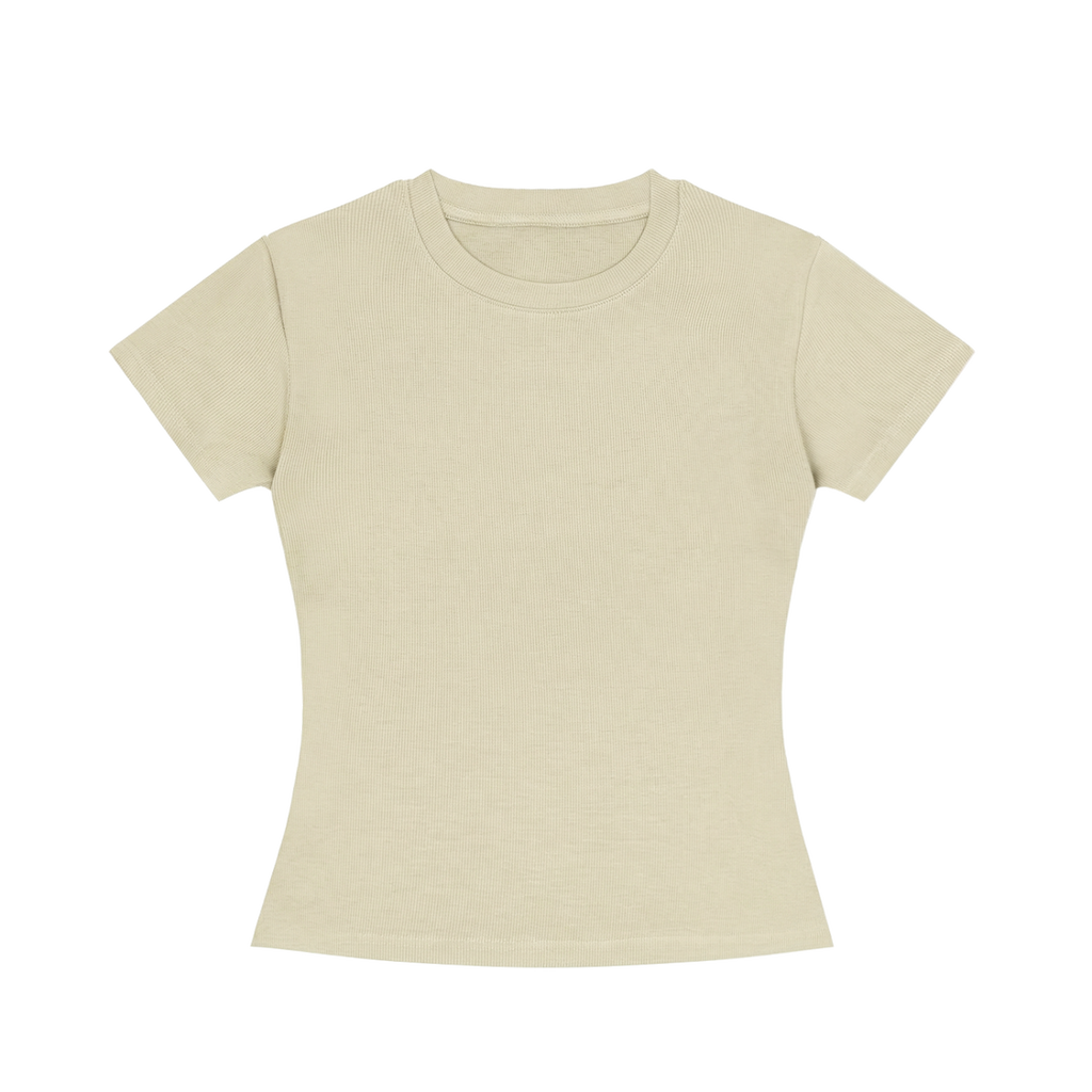 MIROLYUB Closeknit in Apricot — front view
