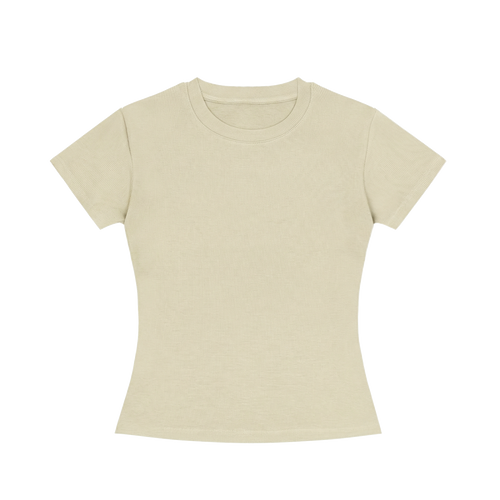 MIROLYUB Closeknit in Apricot — front view