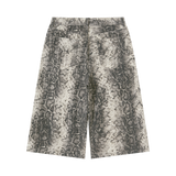 MIROLYUB Scaleleaf — White Snake Print, back view