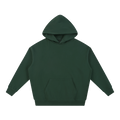 MIROLYUB Essential Heavyweight Hoodie undefined in Blackish Green, front view