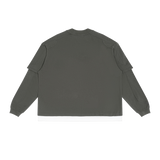 MIROLYUB Splice — Dark Gray, back view