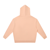 MIROLYUB Shelter Pullover Hoodie in Pink, back view