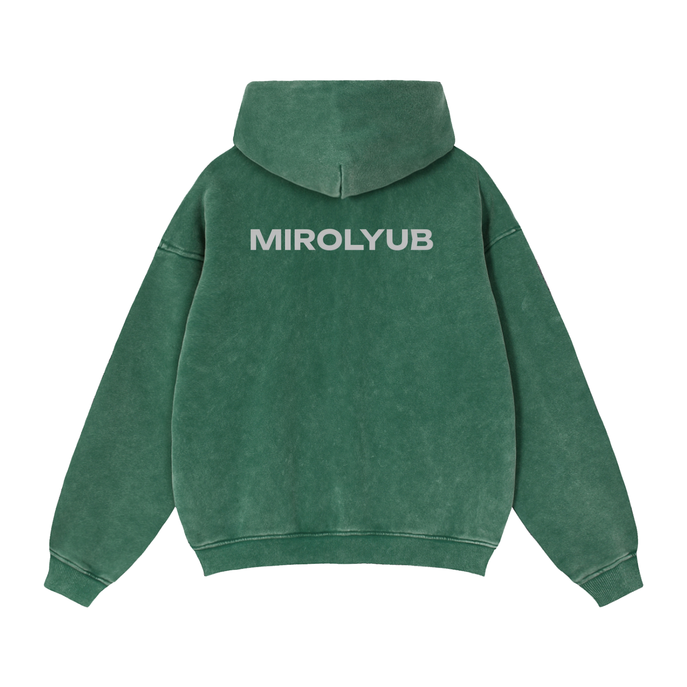 Zip-Through Boxy Fleece Hoodie