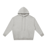MIROLYUB Shelter Pullover Hoodie in Flower Gray, front view