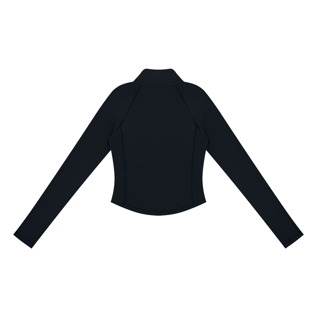 MIROLYUB Quarterline — Black, back view